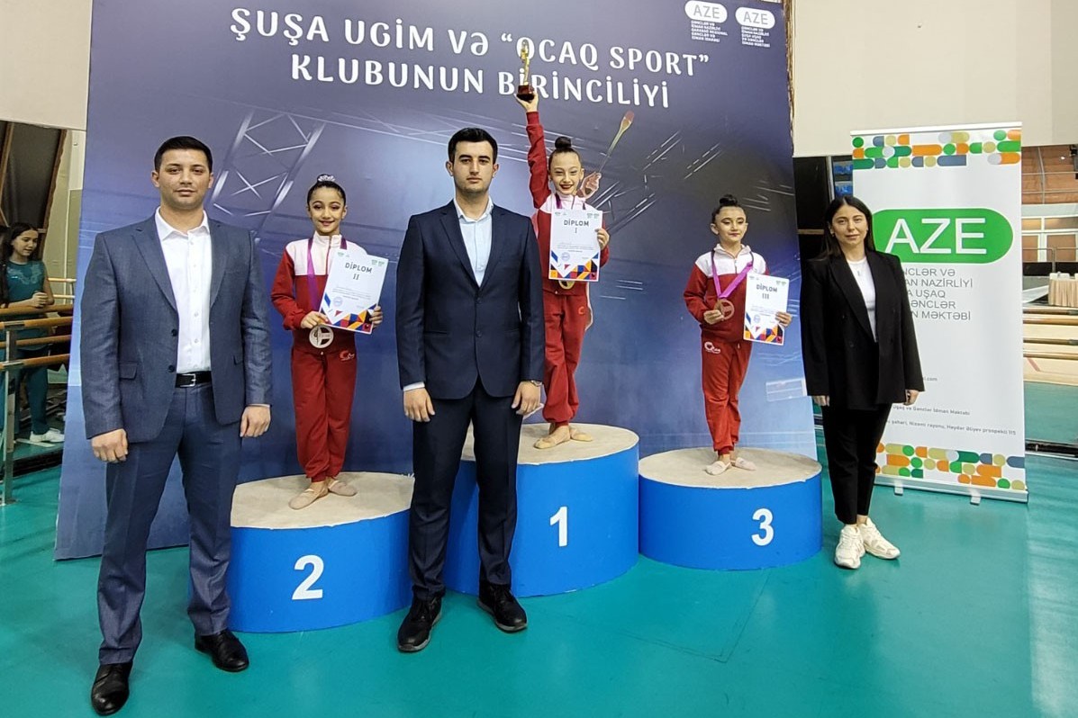 Şuşa UGİM və “Ocaq sport”un birinciliyində ən güclü bədii gimnastlar bəlli olub - FOTO