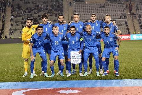 Сборная Азербайджана поднимется на одну ступень в рейтинге ФИФА