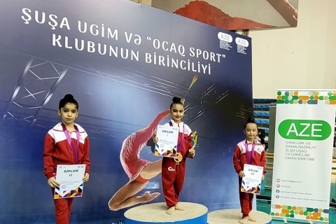 The strongest rhythmic gymnasts were revealed in the championship of Shusha Sports School and Ojag Sport - PHOTO