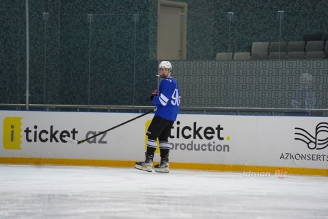 The recently established hockey team performed an open practice - PHOTO