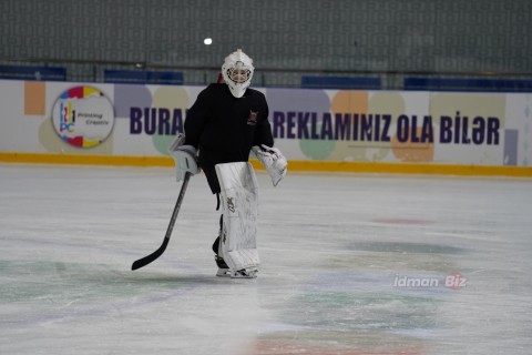 The recently established hockey team performed an open practice - PHOTO