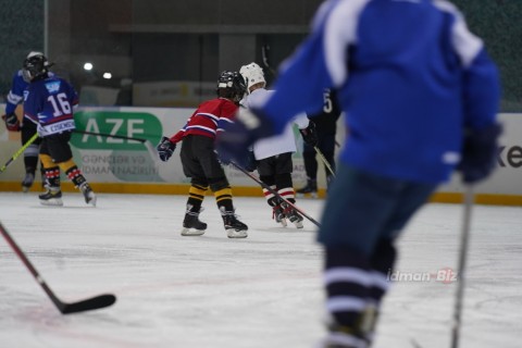 The recently established hockey team performed an open practice - PHOTO