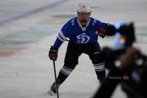 The recently established hockey team performed an open practice - PHOTO