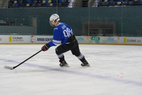 The recently established hockey team performed an open practice - PHOTO