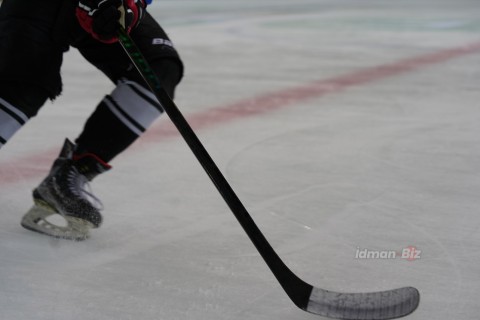 The recently established hockey team performed an open practice - PHOTO