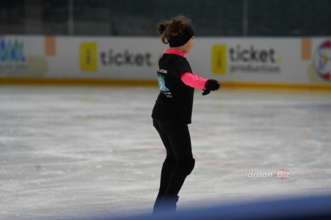 The recently established hockey team performed an open practice - PHOTO