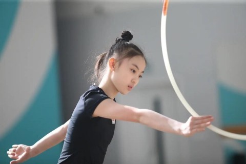 Тайская гимнастка: Тренировки на Национальной арене гимнастики помогут подготовке к Кубку мира в Баку
