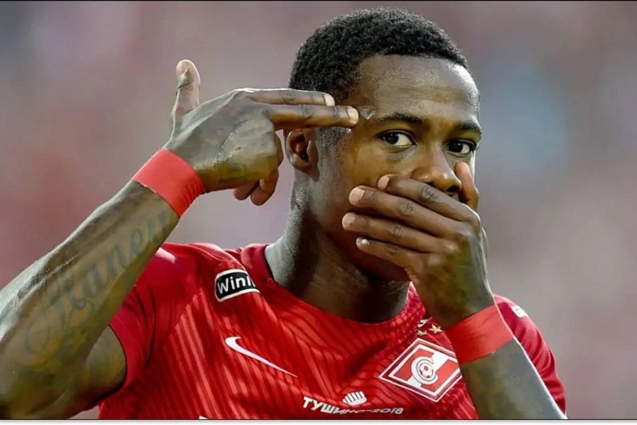 Quincy Promes sentenced to six years in jail for smuggling more than 1,350 kilos of cocaine