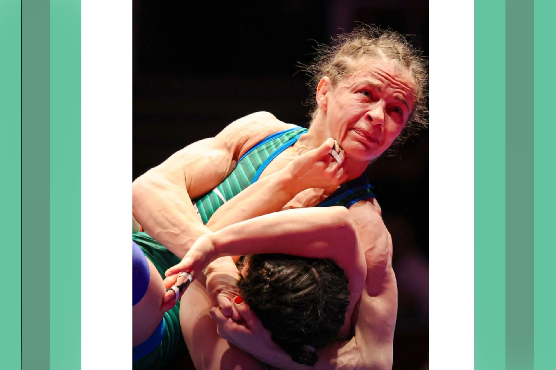 Who bit Maria Stadnik and why?