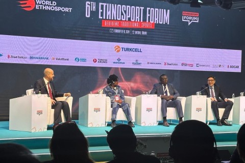 Farid Gayibov participates in the World Ethnosport Forum - PHOTO