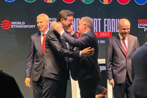 Farid Gayibov participates in the World Ethnosport Forum - PHOTO