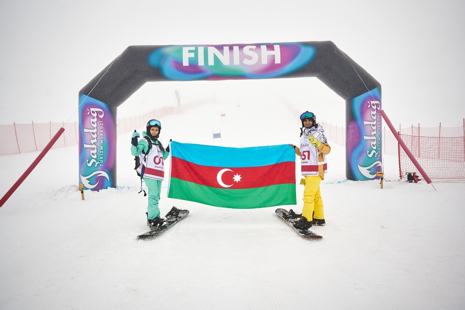 International snowboard tournament was held - PHOTO