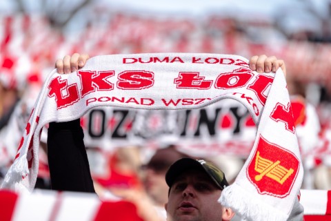 Azerbaijani football player in the 70th Lodz derby