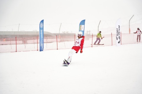 International snowboard tournament was held - PHOTO