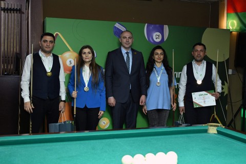 Pool Tournament among state institutions ended - PHOTO