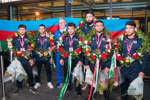Azerbaijan's national wrestling team rose to the 7th place in the history of European championships