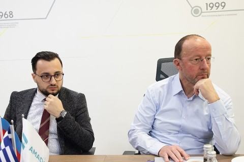 AMADA-da Avstriya və Yunanıstan Milli Antidopinq agentliklərinin rəhbərləri ilə görüş - FOTO