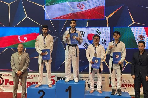 Азербайджанские паратхэквондисты завоевали в Тегеране 3 медали - ФОТО
