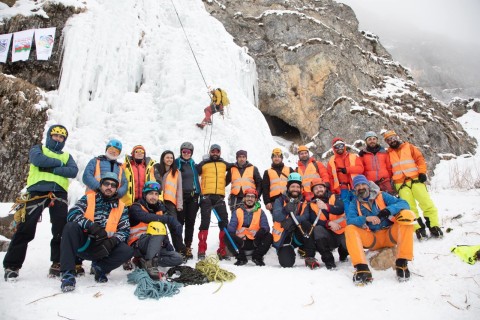 Ice Climbing festival was held in Azerbaijan - PHOTO