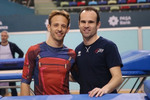 Подиумные тренировки участников Кубка мира в Баку - ФОТОРЕПОРТАЖ