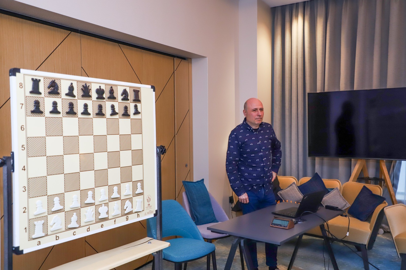 Vladimir Çuçelov şahmatçılarımızla işləyəcək – FOTO