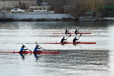 The Azerbaijan rowing championship has started in Mingechevir - PHOTO
