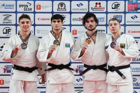 Azərbaycan cüdoçuları Varşavada 2 medal qazanıblar
