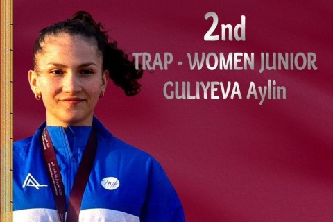 Aylin Quliyeva Dohada ikinci olub - FOTO