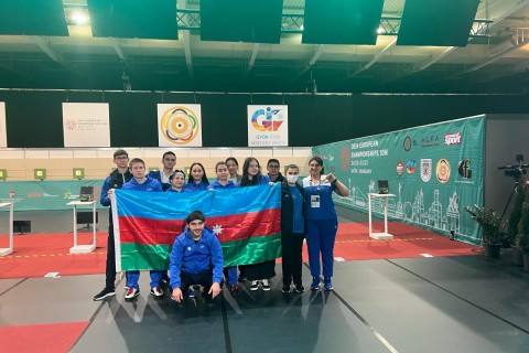 Avropa çempionatında qarışıq komandamızdan bürünc medal