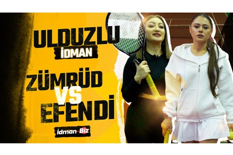 Ulduzlu Idman: Samira Efendi on the tennis court - VIDEO
