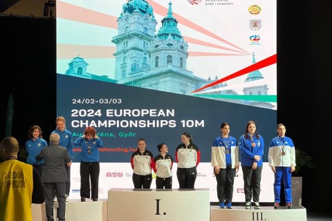 Millimiz Macarıstanda 3-cü medalı qazanıb - FOTO