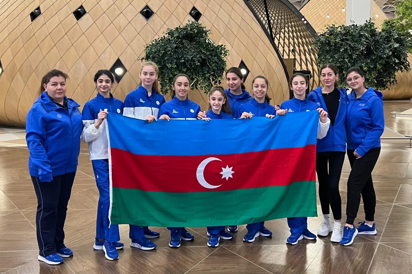 Bədii gimnastlarımız Almaniyada beynəlxalq turnirdə mübarizə aparacaq