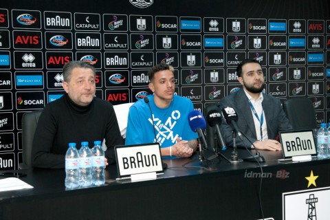 Килан Лебон: "Будем бороться за победу в матче с "Карабахом" - ФОТО