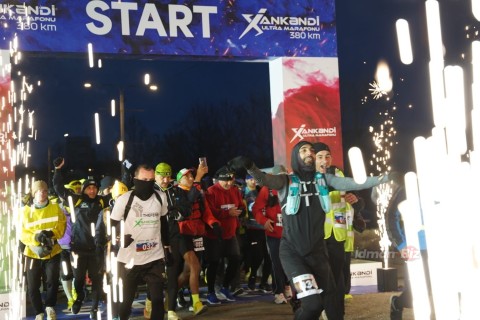 Khankendi - Baku ultra-marathon: Inaugural ceremony and start - FOTO - VİDEO