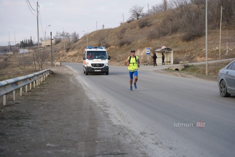 Khankendi - Baku ultra-marathon: Inaugural ceremony and start - FOTO - VİDEO