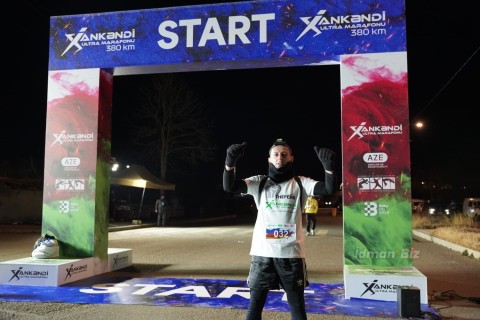 Khankendi - Baku ultra-marathon: Inaugural ceremony and start - FOTO - VİDEO