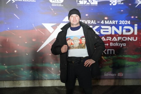 Khankendi - Baku ultra-marathon: Inaugural ceremony and start - FOTO - VİDEO