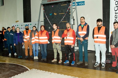 “İdman həftəsi”: Tələbələr arasında idman dırmanması yarışı keçirilib - FOTO