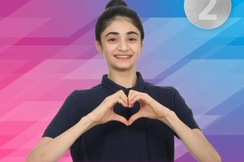 2 more medals from Azerbaijani artistic gymnasts