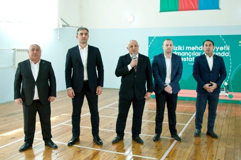 "İdman həftəsi": Fiziki məhdudiyyətli idmançılar arasında estafet yarışı keçirilib – FOTO