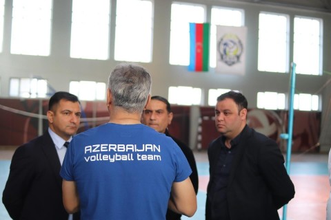 Главный тренер сборной провел селекцию в Товузе - ФОТО