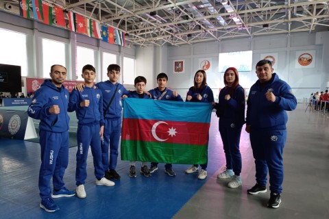 Yığmamız Rusiyada beynəlxalq turnirdə 9 medal qazanıb - VİDEO