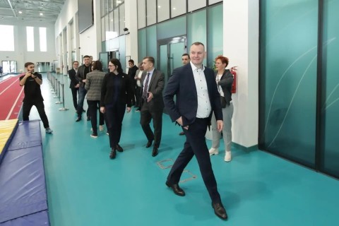 Литовская делегация ознакомилась со спортивными объектами Баку - ФОТО