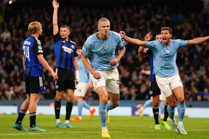 Champions League: Manchester City shattered a record