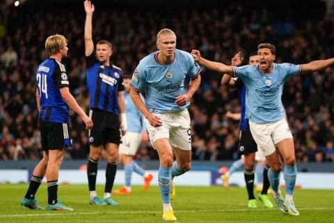 Champions League: Manchester City shattered a record
