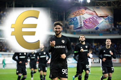 13.2 million euros waiting for Qarabag