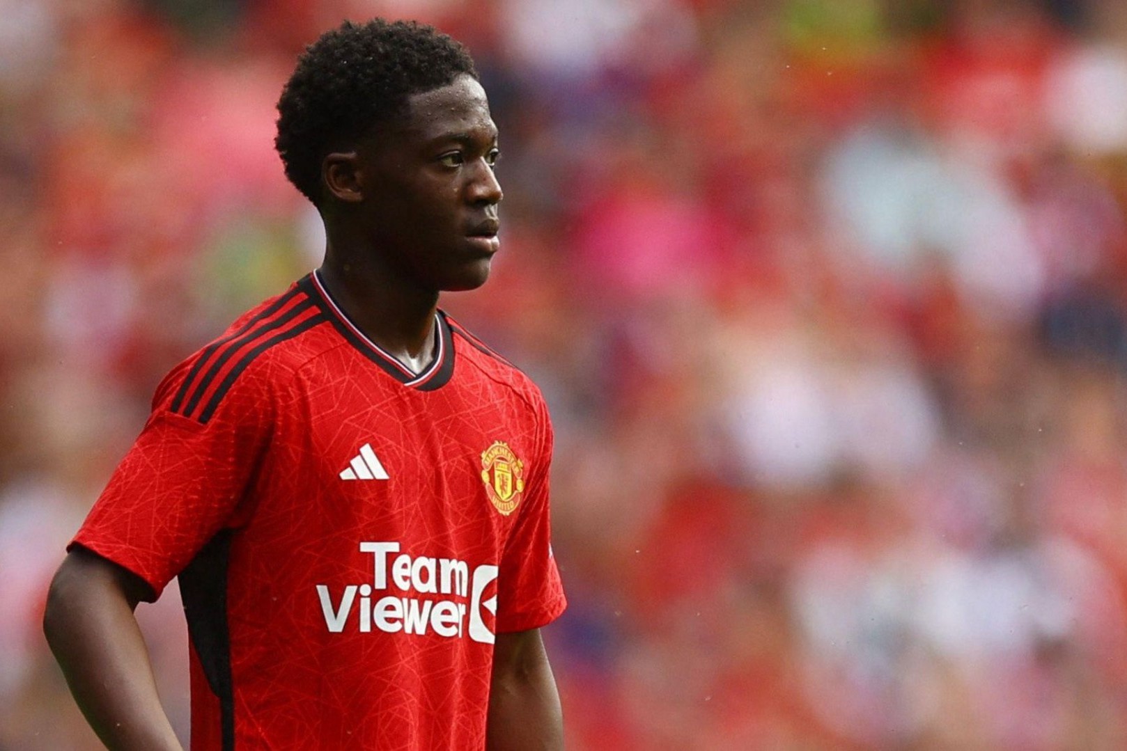 Man Utd starlet won the February 2024's Budweiser Goal of the Month award
