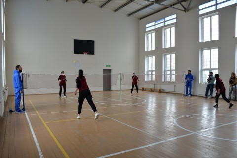 Cəzaçəkmə müəssəsində badminton turniri keçirilib - FOTO