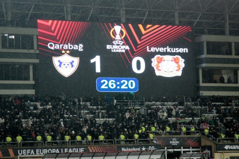 Qarabag vs Bayer: Draw with Bundesliga's leader - VIDEO - PHOTO