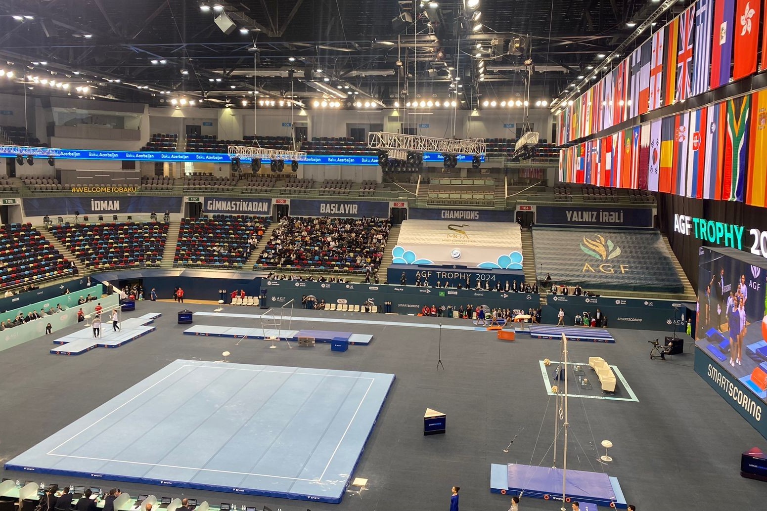 На Кубке мира в Баку разыграны первые медали